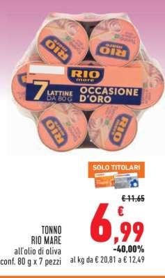 TONNO RIO MARE