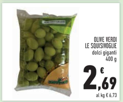 OLIVE VERDI LE SQUISIVOGLIE
