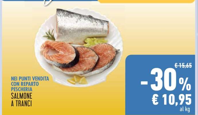 Salmone a Tranci