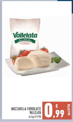 MOZZARELLA FIORDILATTE VALLELATA
