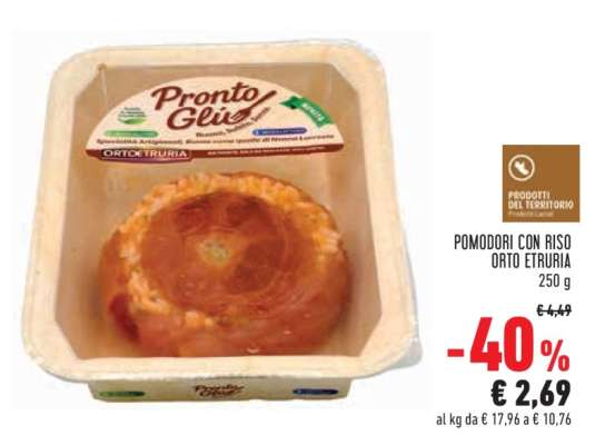 POMODORI CON RISO ORTO ETRURIA