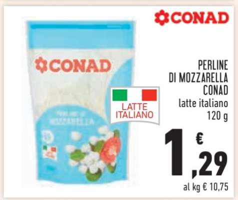PERLINE DI MOZZARELLA CONAD