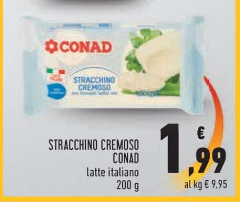 Stracchino cremoso CONAD