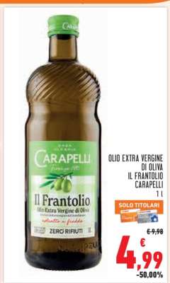 Olio Extra Vergine di Oliva Il Frantoio Carapelli