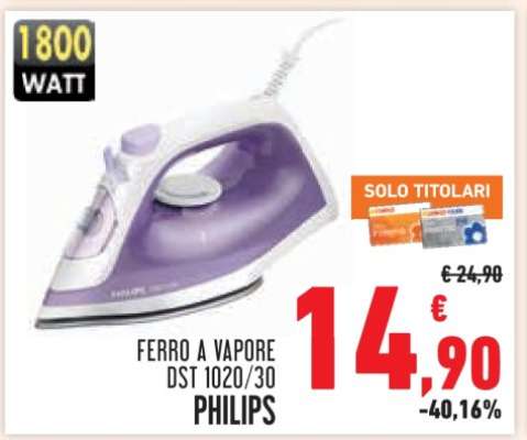 PHILIPS FERRO A VAPORE DST 1020/30
