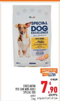 CROCCANTINI PER CANI MINI ADULT SPECIAL DOG