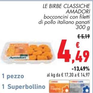 LE BIRBE CLASSICHE AMADORI
