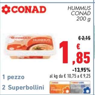 HUMMUS CONAD 200 g