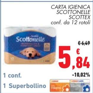 Carta Igienica Scottonelle Scottex