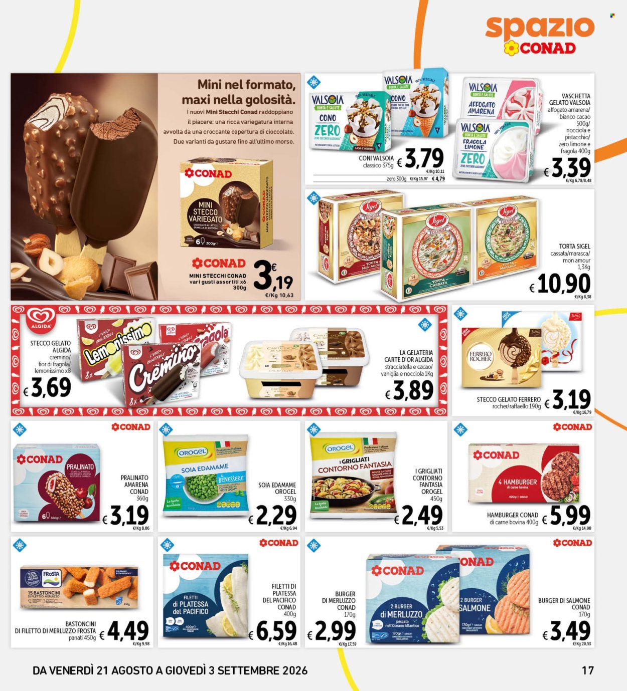 Leták Spazio Conad - 21.8.2026 - 3.9.2026. Strana 17