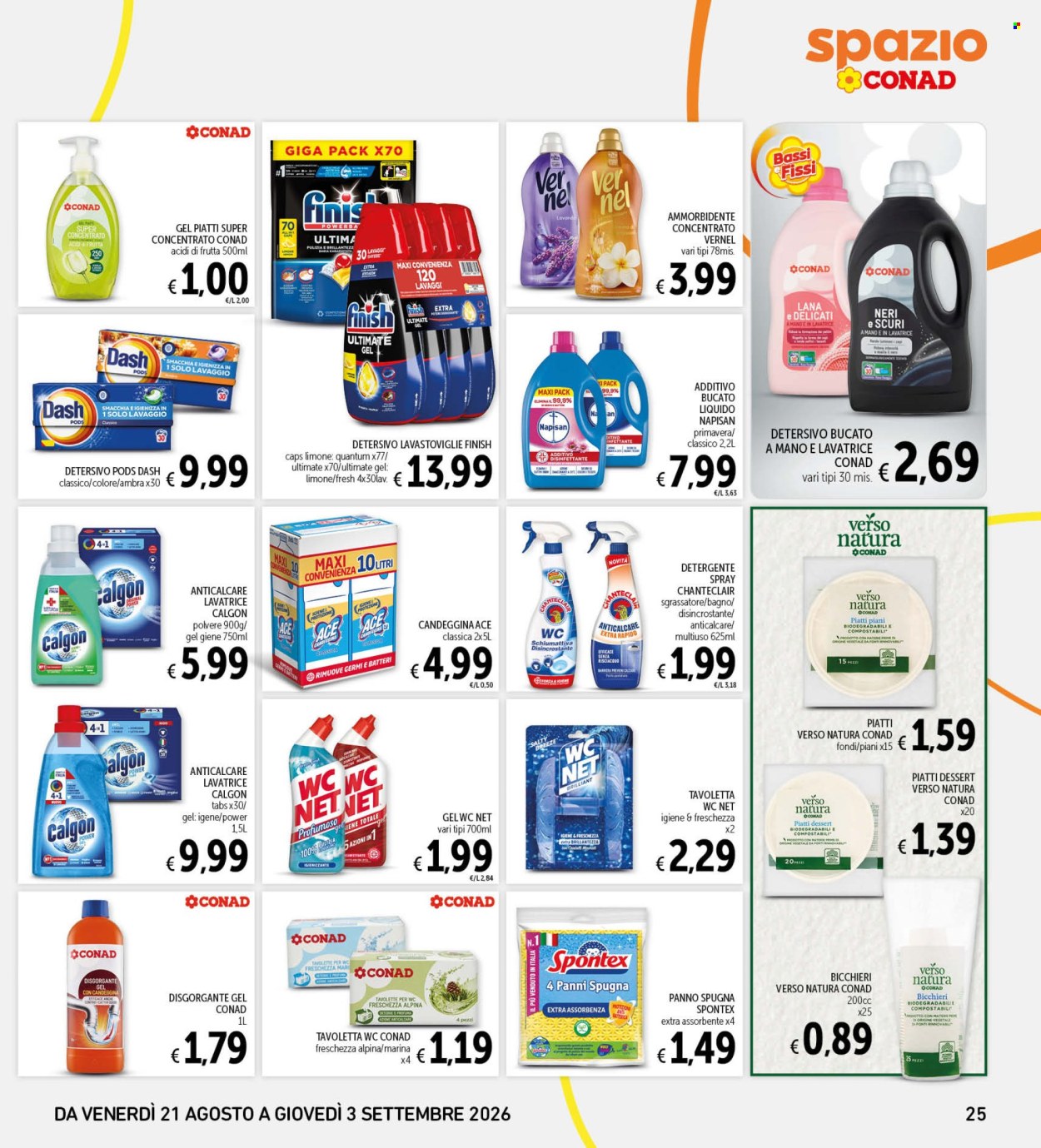 Volantino Spazio Conad - 21/8/2026 - 3/9/2026. Pagina 25