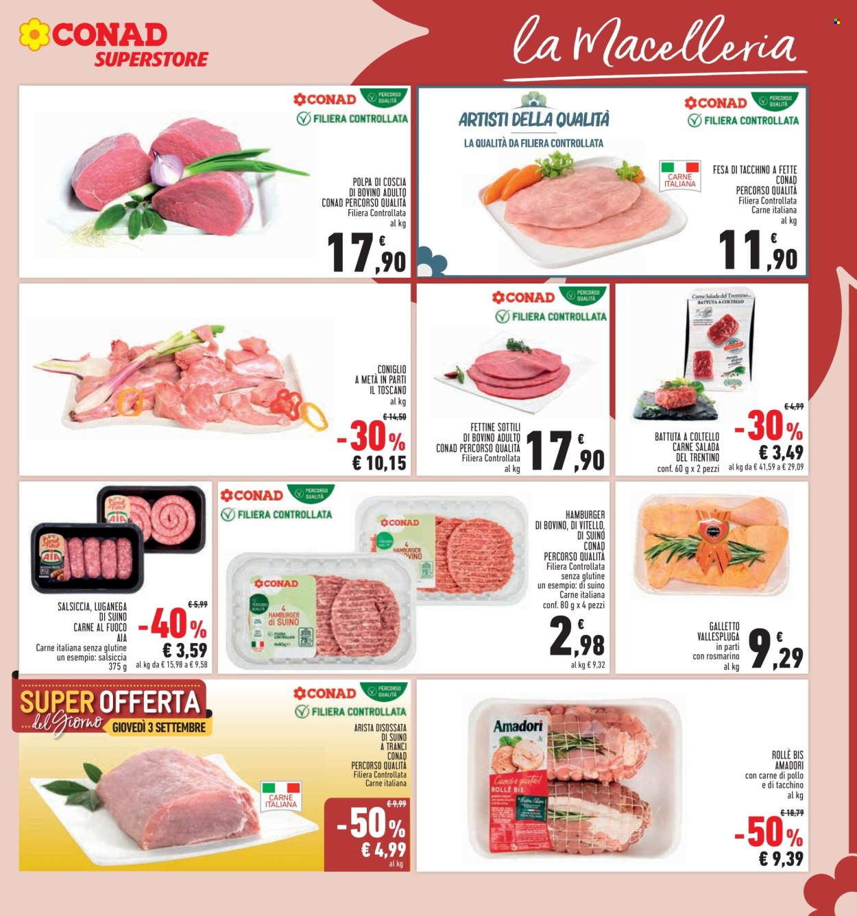 Volantino Conad - 26/8/2026 - 8/9/2026. Pagina 9