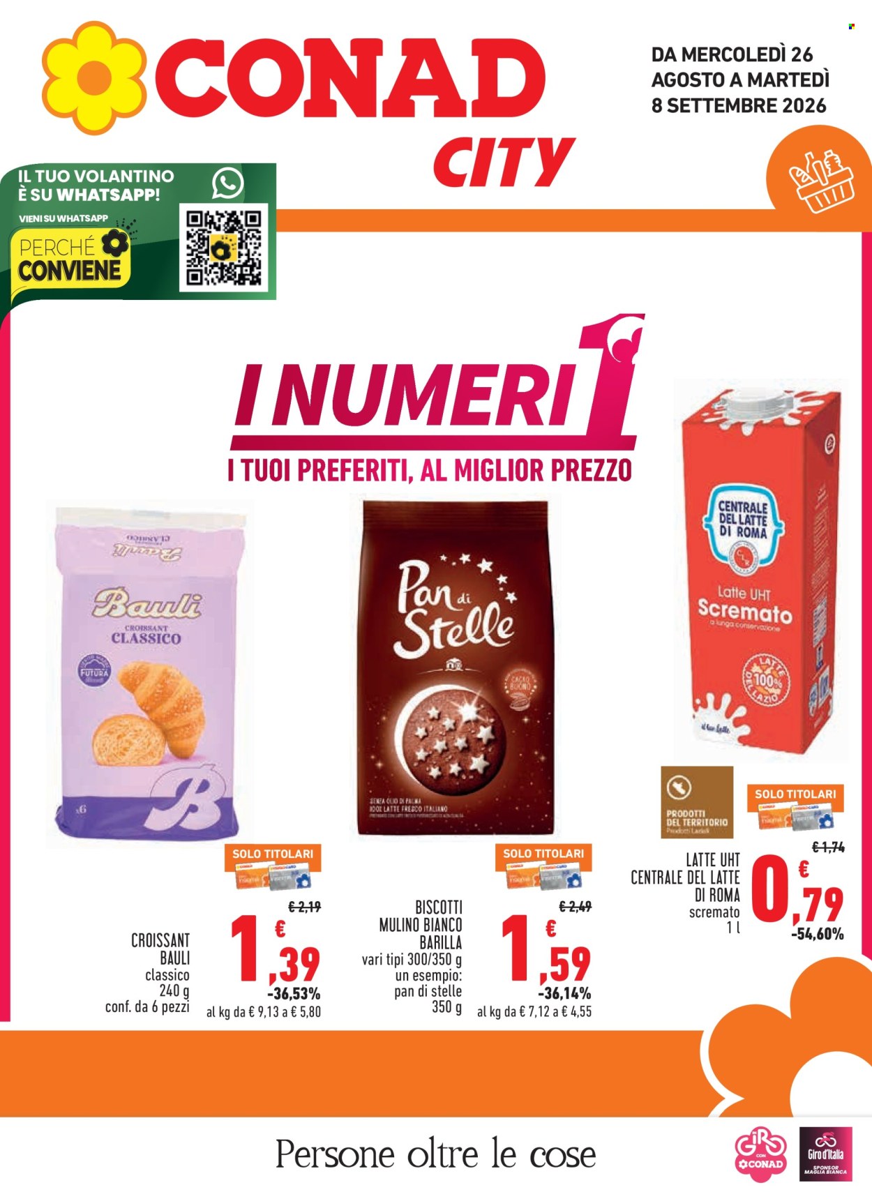 Leták Conad - 26.8.2026 - 8.9.2026. Strana 1