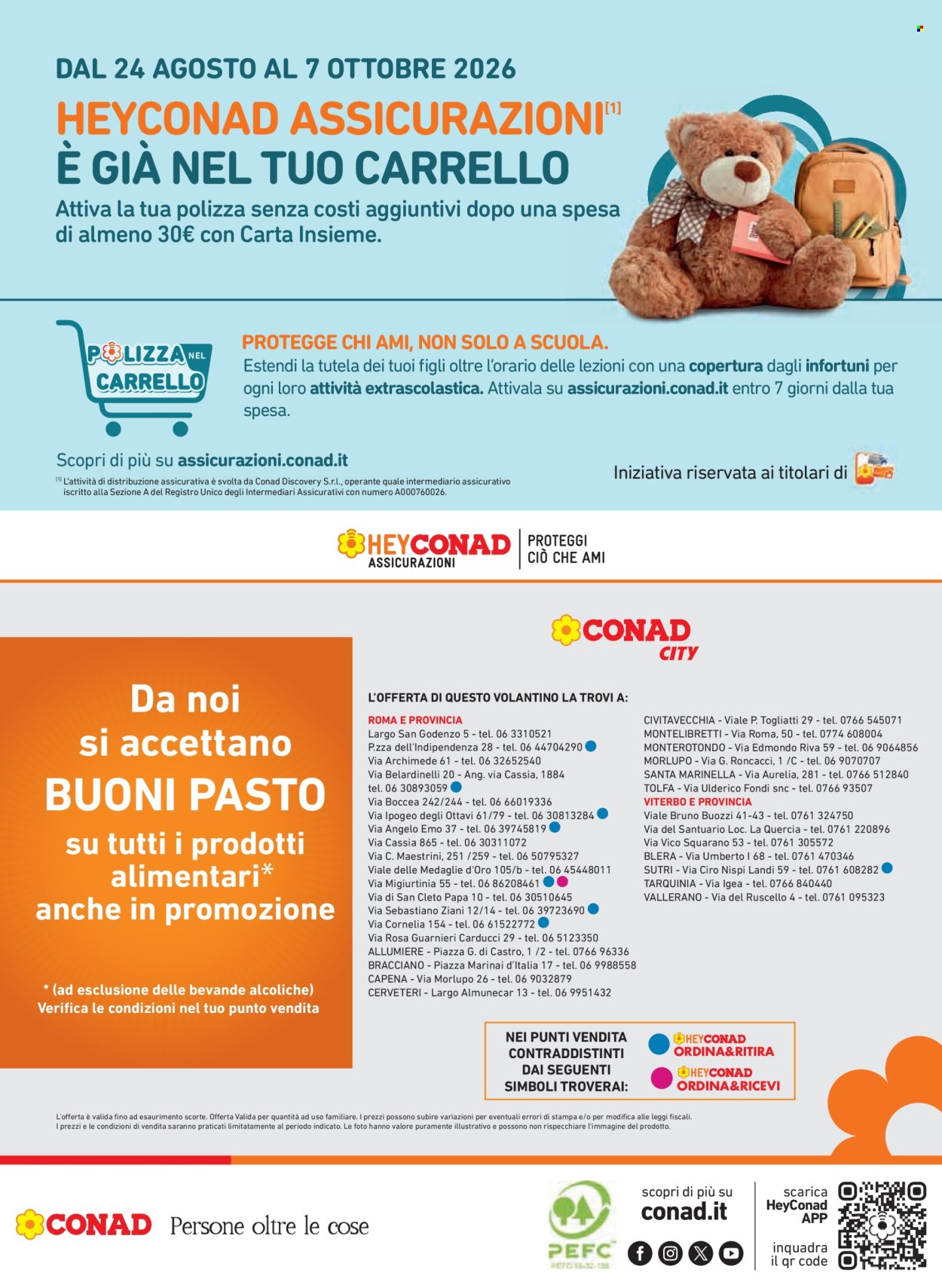Volantino Conad - 26/8/2026 - 8/9/2026. Pagina 20