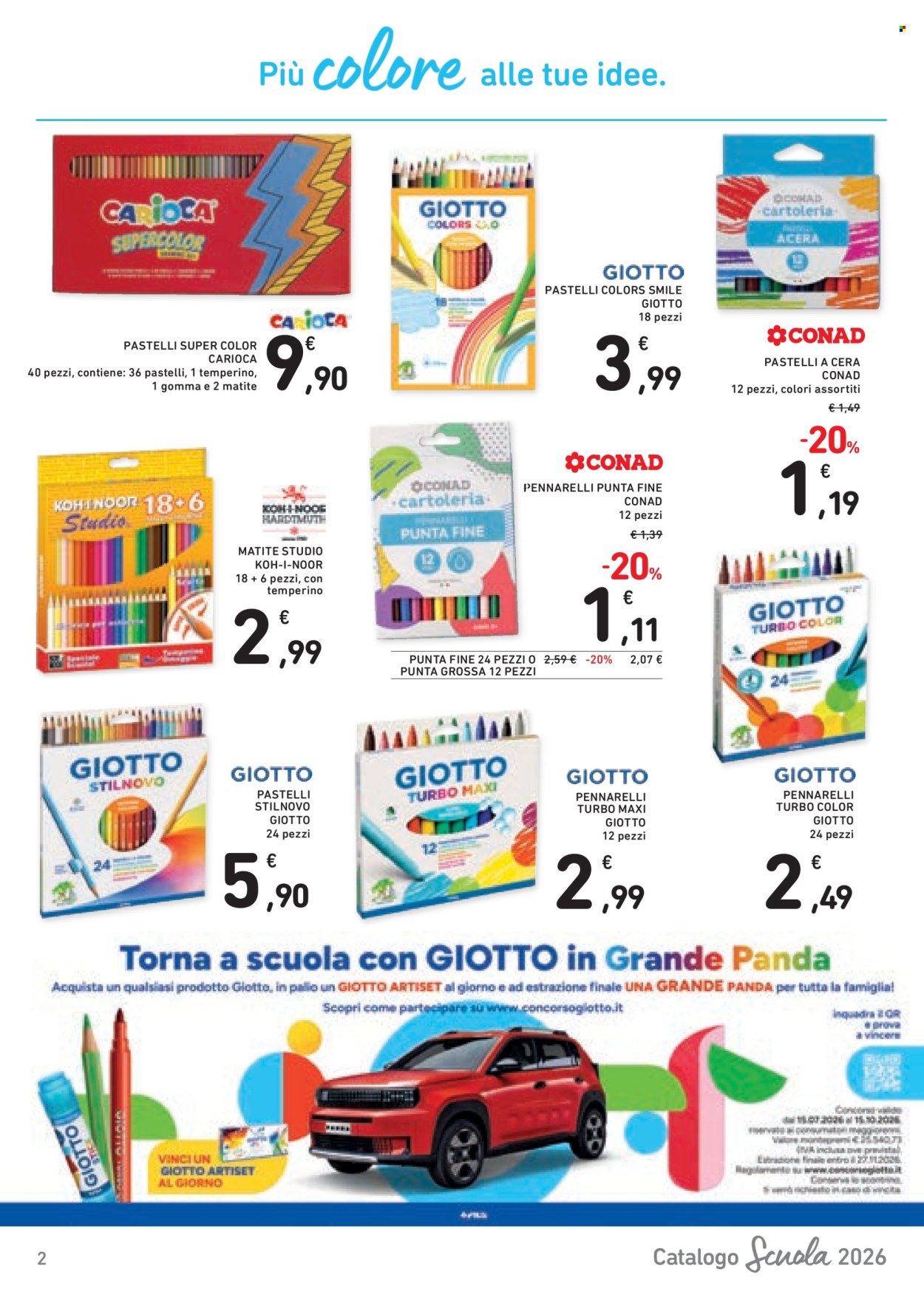 Leták Conad Superstore - 21.8.2026 - 30.9.2026. Strana 2