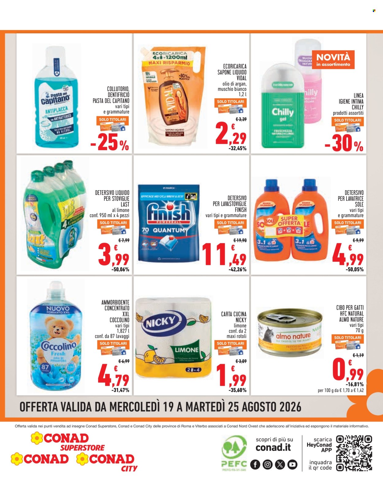 Volantino Conad - 19/8/2026 - 25/8/2026. Pagina 8
