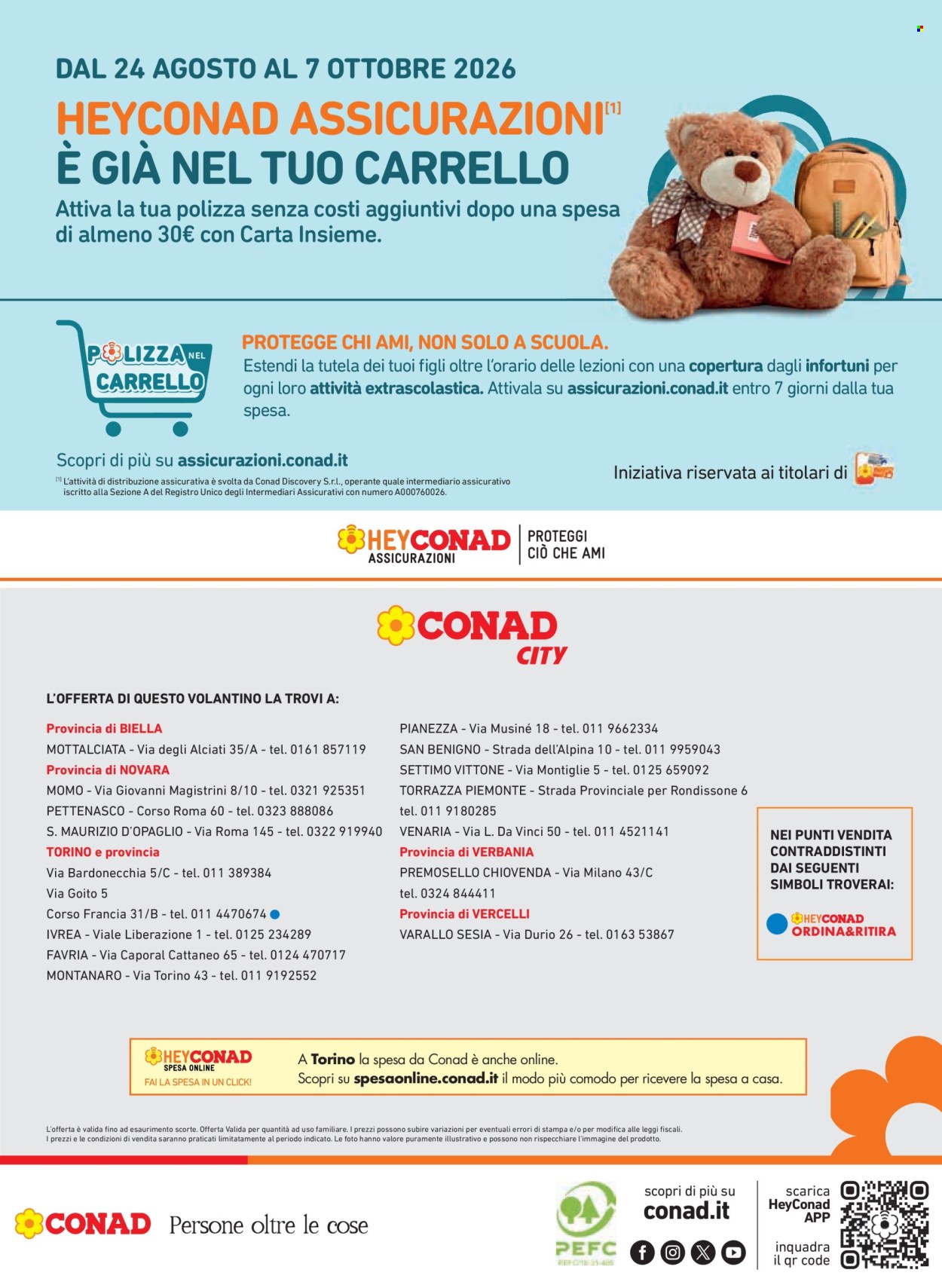 Leták Conad - 27.8.2026 - 9.9.2026. Strana 24