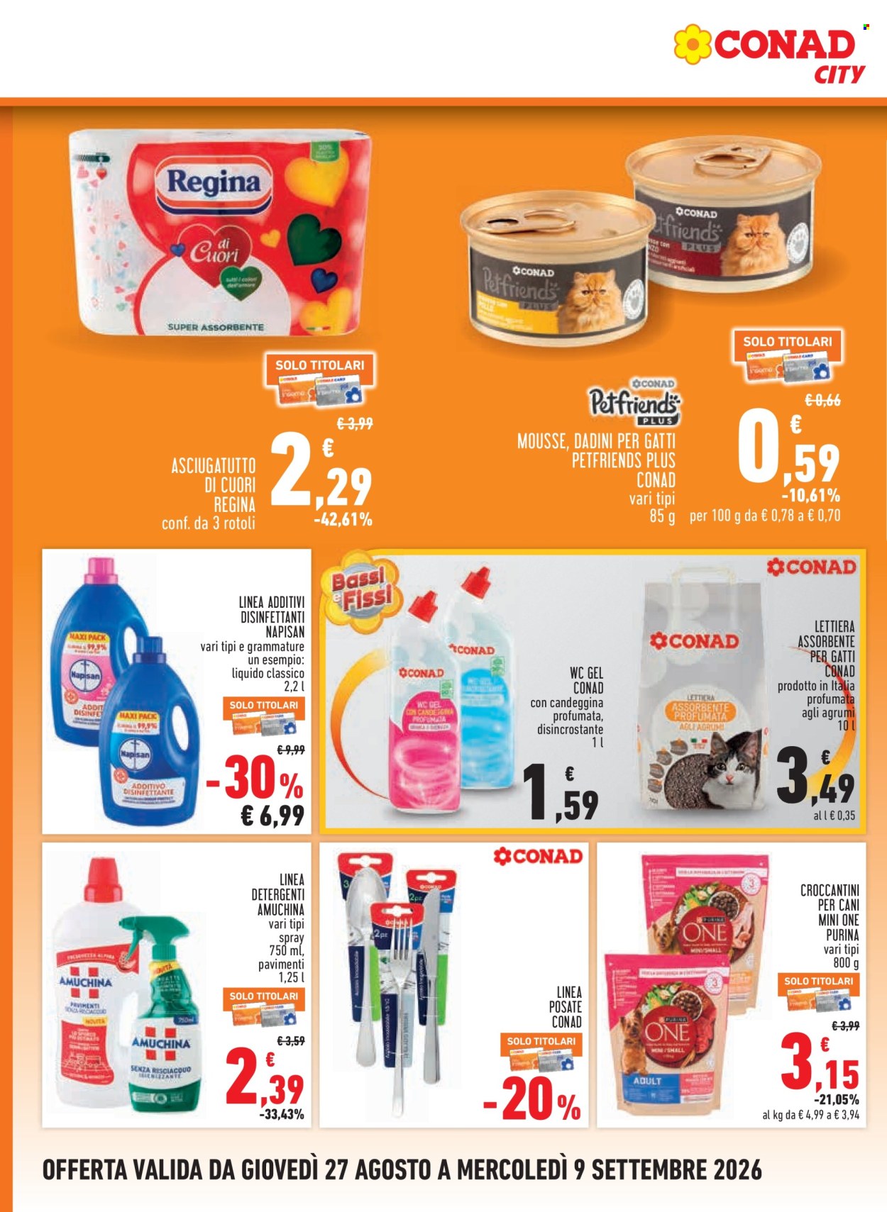 Leták Conad - 27.8.2026 - 9.9.2026. Strana 18