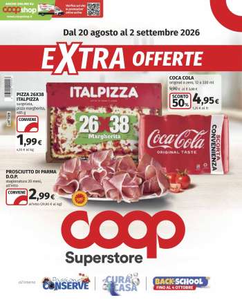 Volantino Coop - 20/8/2026 - 2/9/2026.