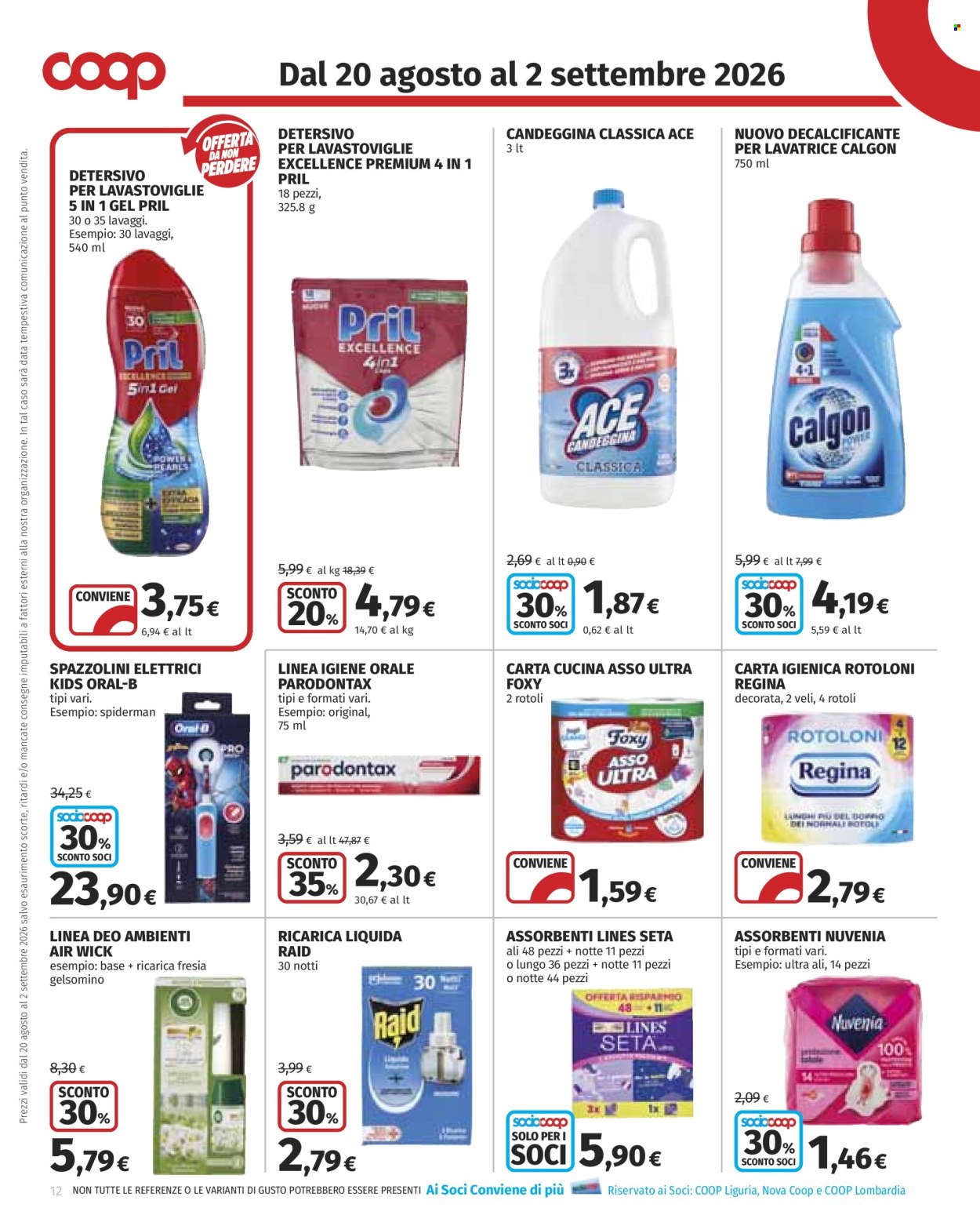 Volantino Coop - 20/8/2026 - 2/9/2026. Pagina 12