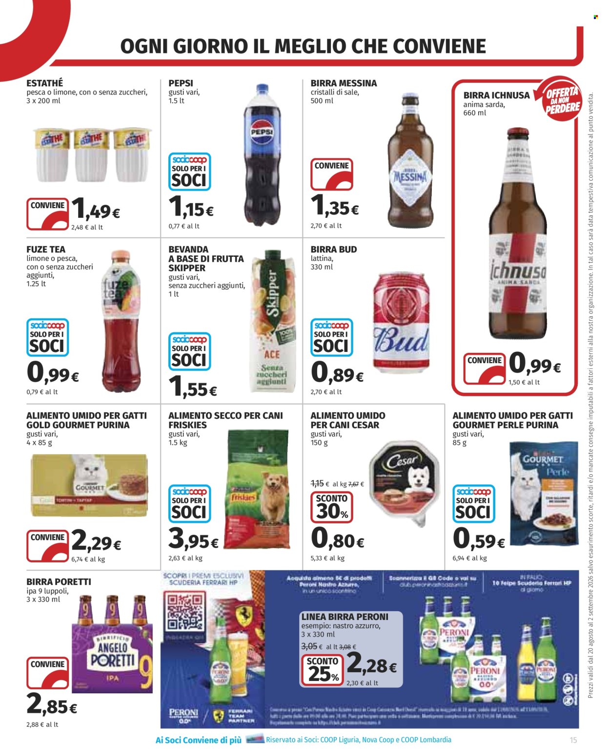 Volantino Coop - 20/8/2026 - 2/9/2026. Pagina 15