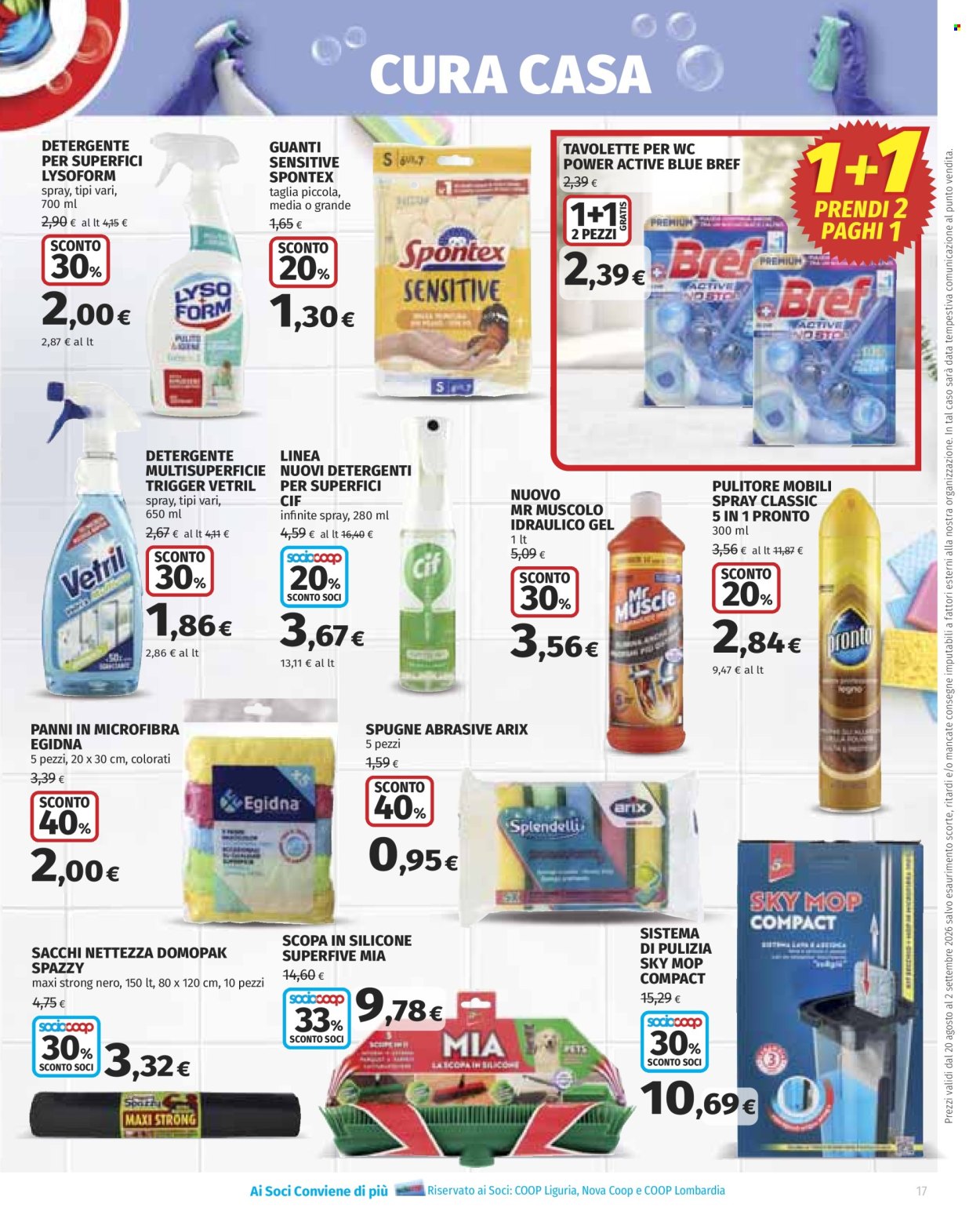 Leták Coop - 20.8.2026 - 2.9.2026. Strana 17