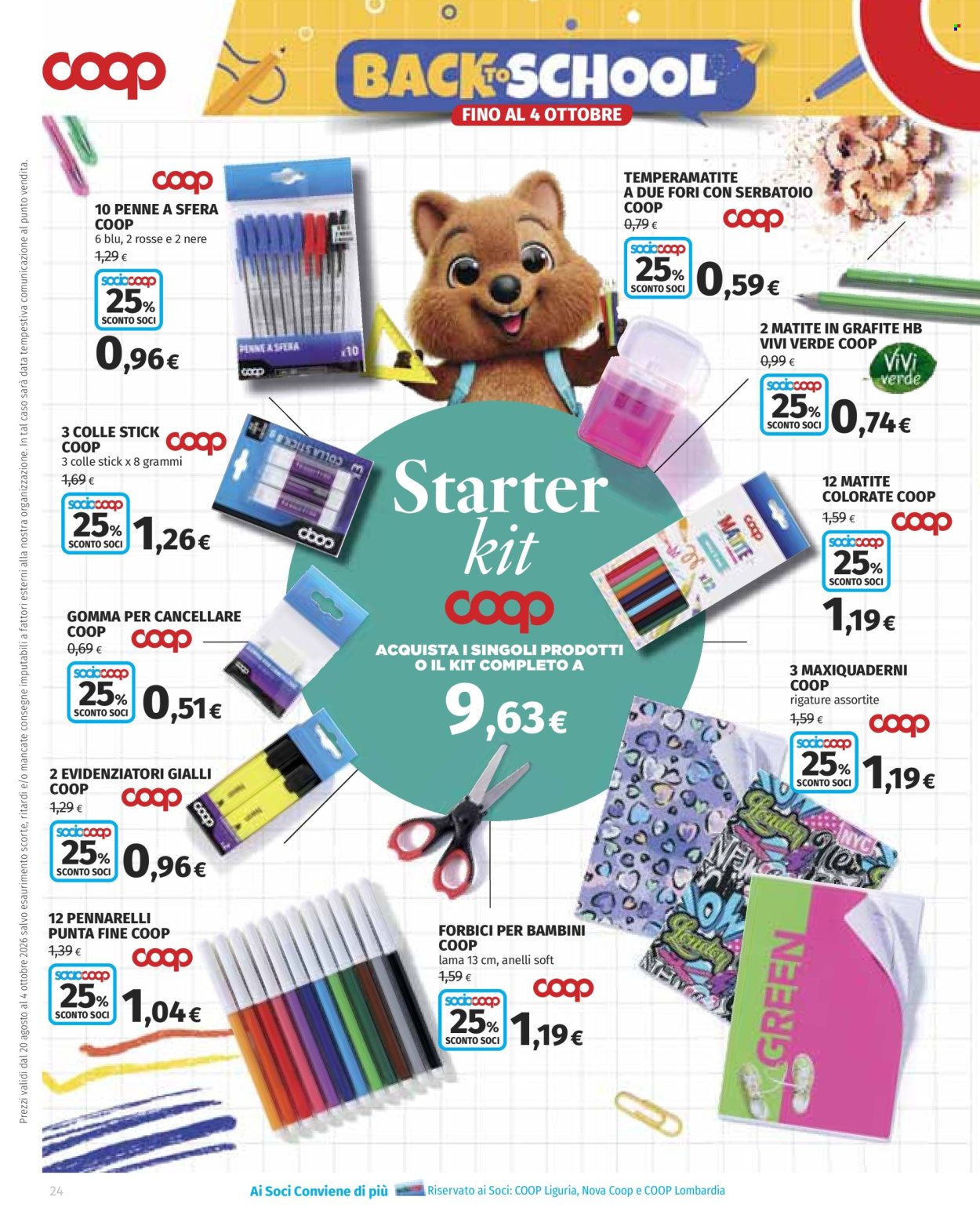 Volantino Coop - 20/8/2026 - 2/9/2026. Pagina 24