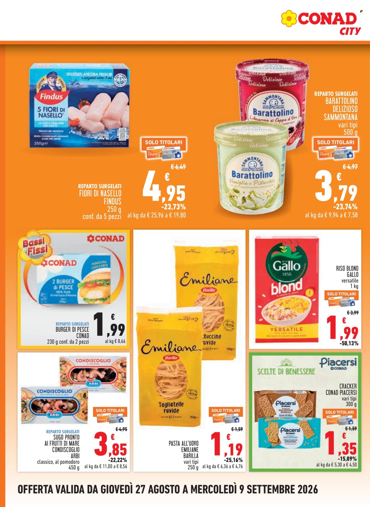 Volantino Conad - 27/8/2026 - 9/9/2026. Pagina 8