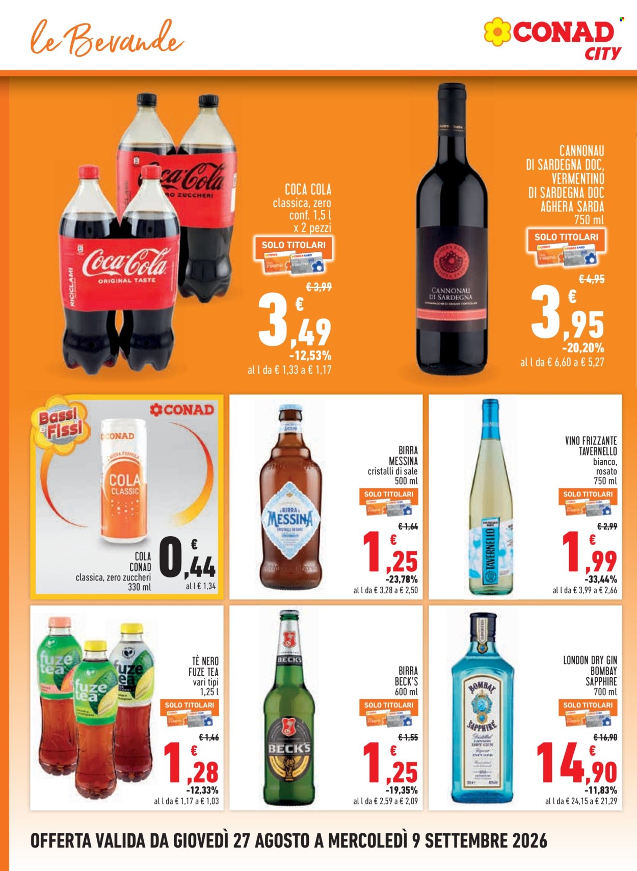 Volantino Conad - 27/8/2026 - 9/9/2026. Pagina 12