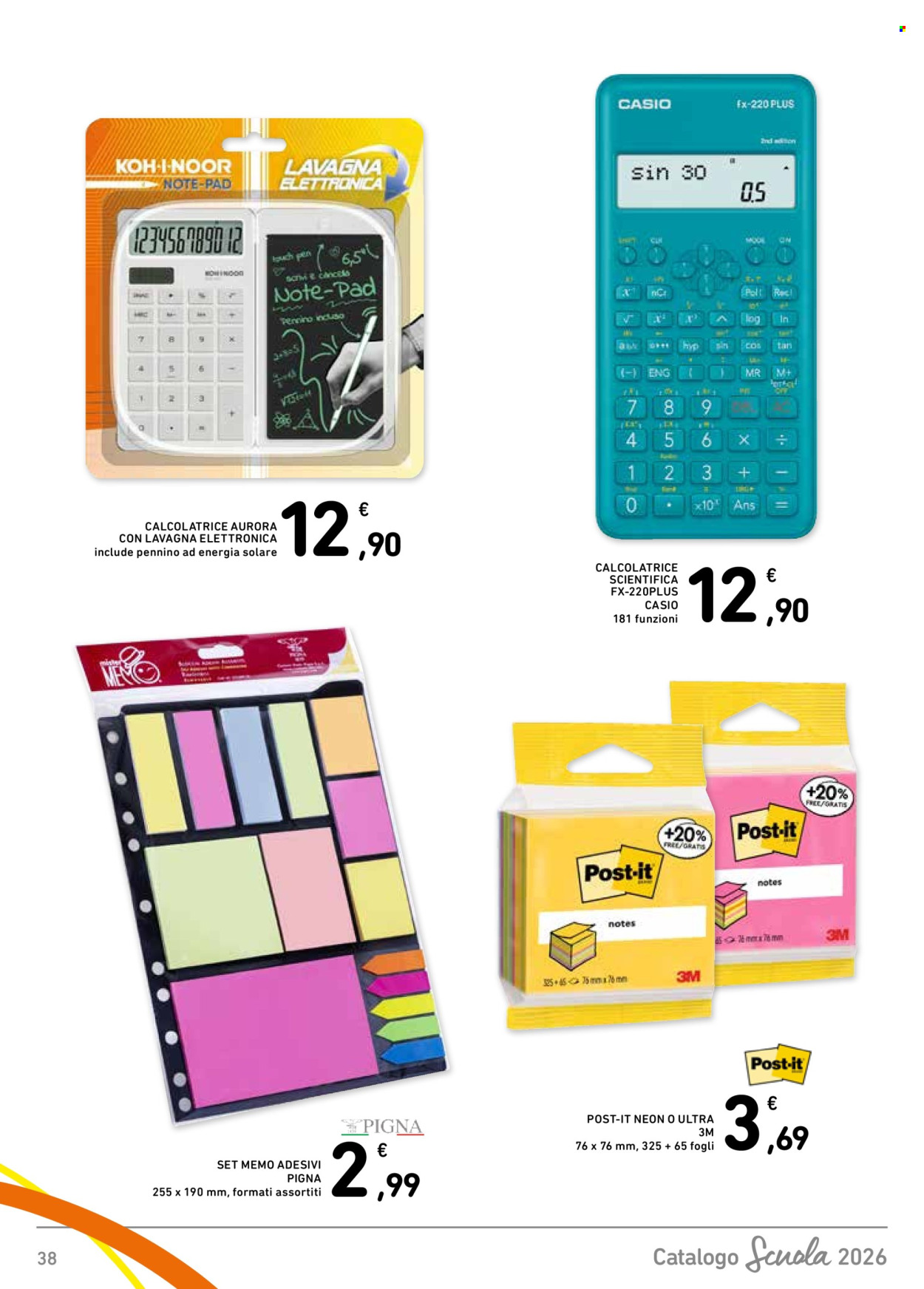 Leták Spazio Conad - 21.8.2026 - 30.9.2026. Strana 38