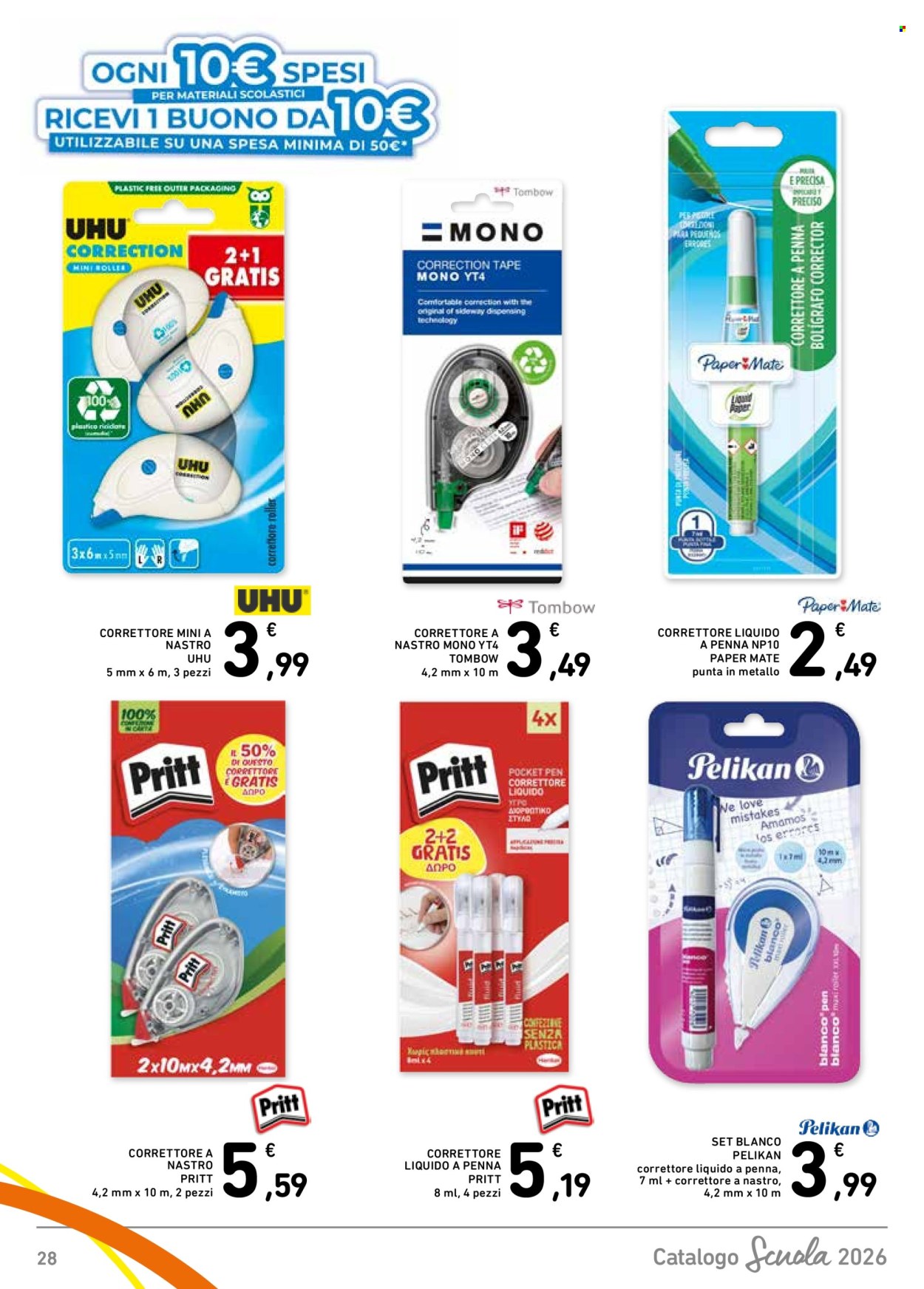 Leták Spazio Conad - 21.8.2026 - 30.9.2026. Strana 28