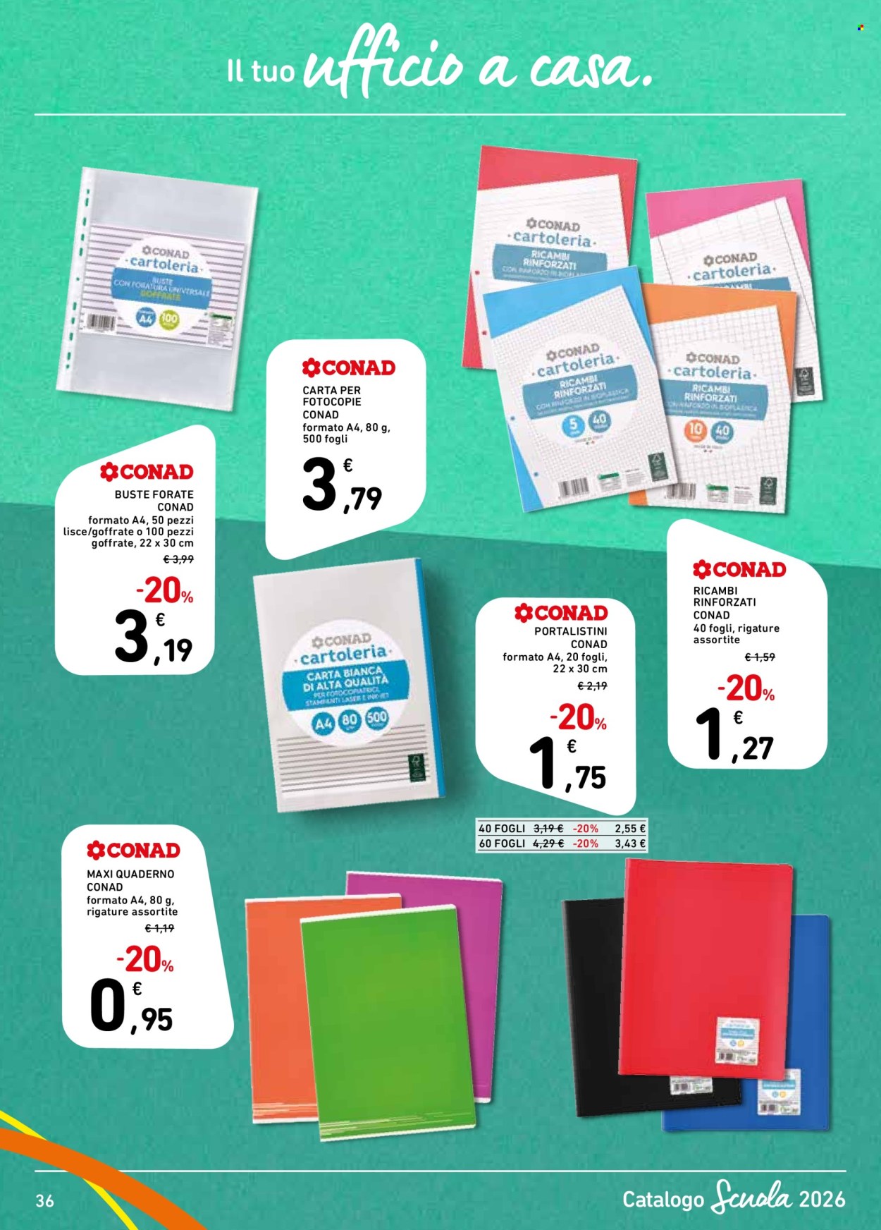 Volantino Spazio Conad - 21/8/2026 - 30/9/2026. Pagina 36