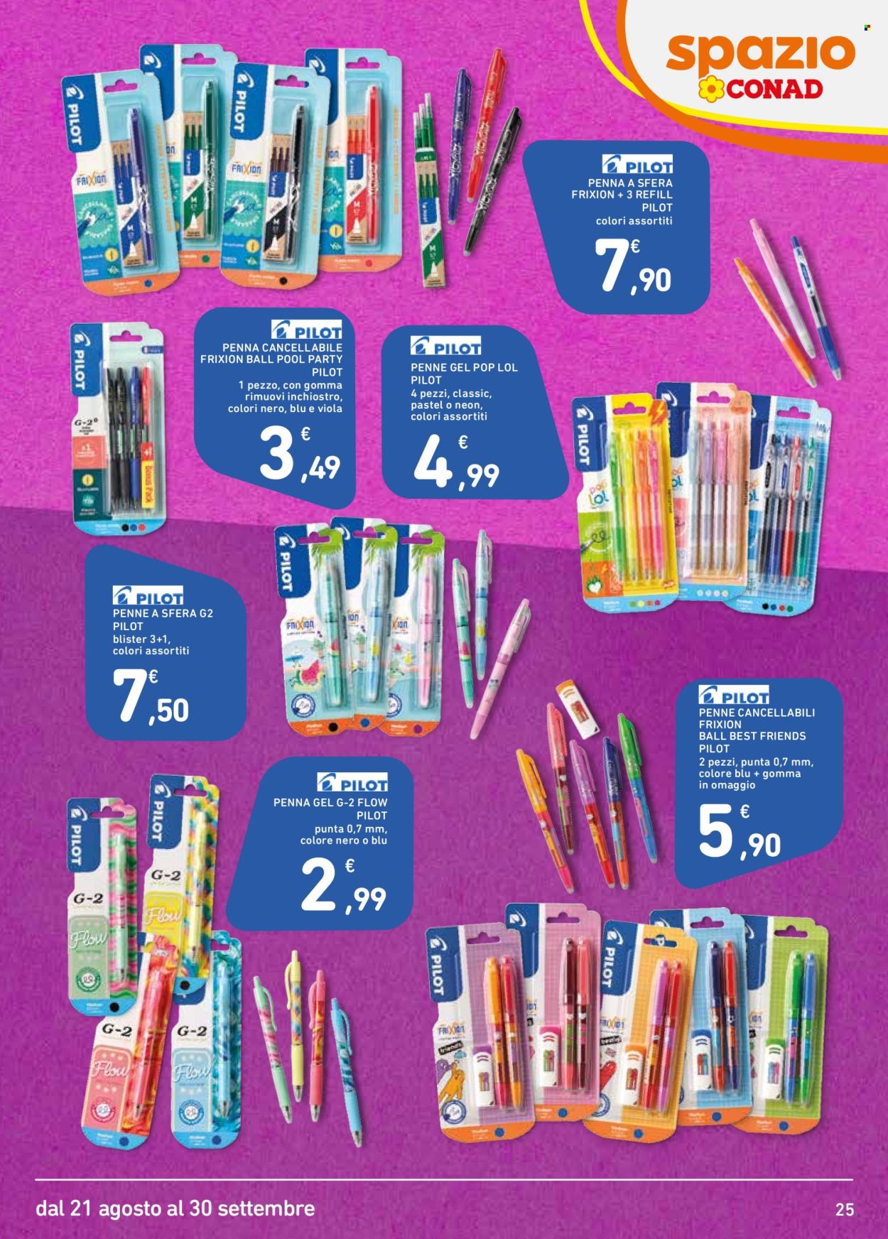 Volantino Spazio Conad - 21/8/2026 - 30/9/2026. Pagina 25