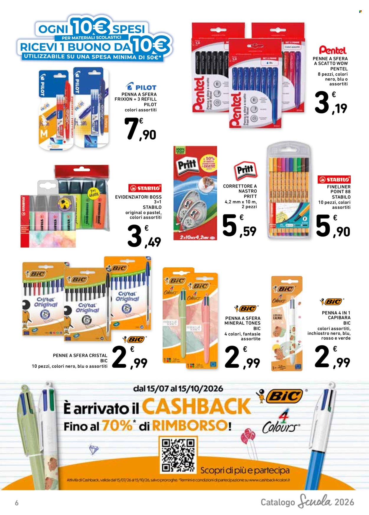 Leták Conad Superstore - 21.8.2026 - 30.9.2026. Strana 6