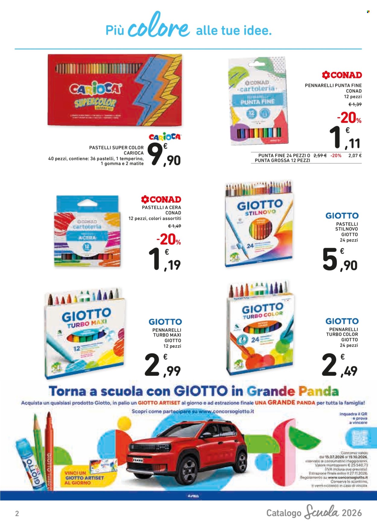 Leták Conad Superstore - 21.8.2026 - 30.9.2026. Strana 2