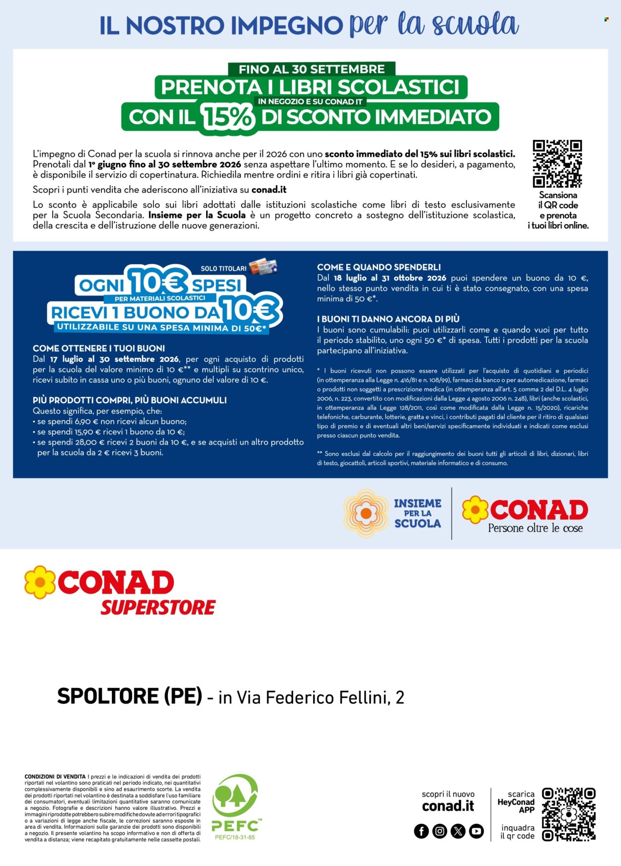 Volantino Conad Superstore - 21/8/2026 - 30/9/2026. Pagina 12