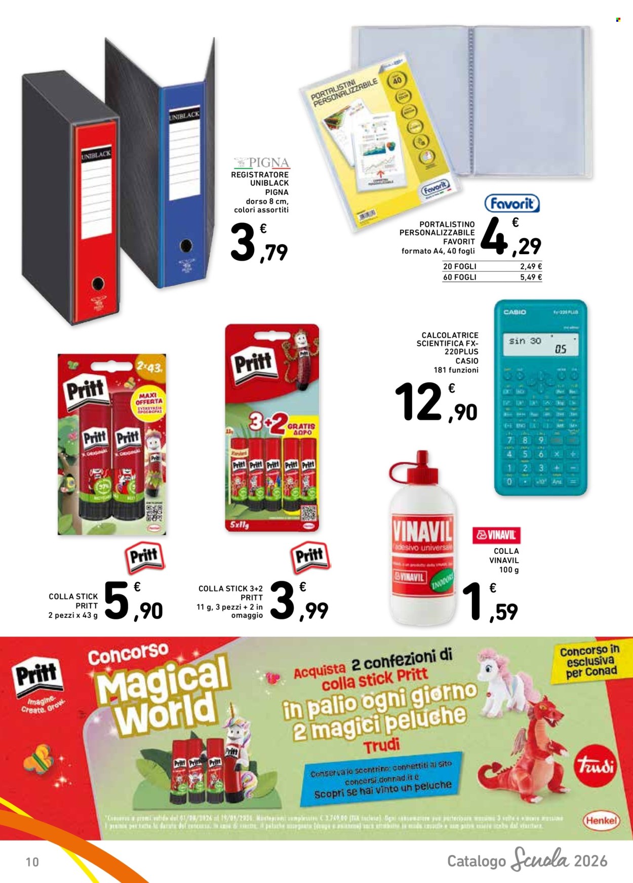 Leták Spazio Conad - 21.8.2026 - 30.9.2026. Strana 10