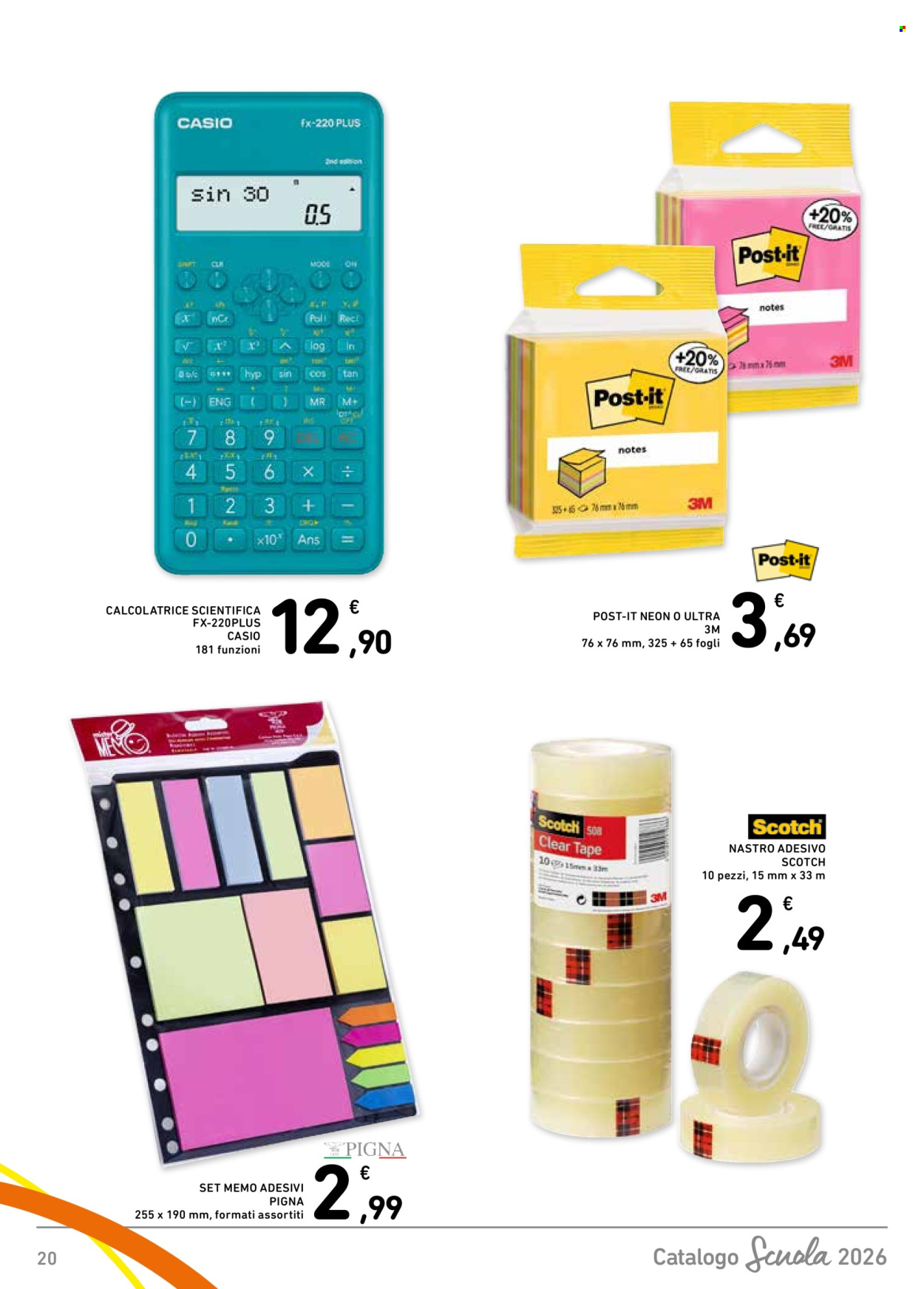 Leták Spazio Conad - 21.8.2026 - 30.9.2026. Strana 20