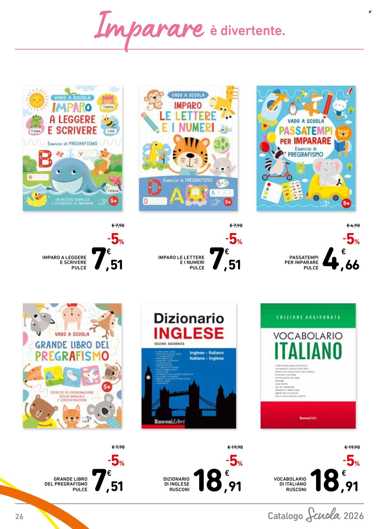 Leták Spazio Conad - 21.8.2026 - 30.9.2026. Strana 26