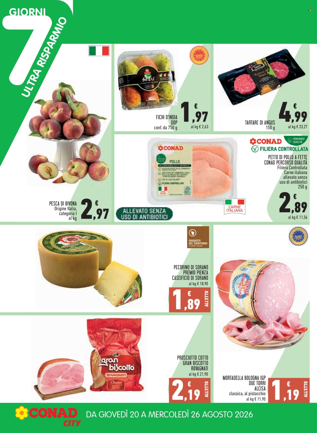 Volantino Conad - 20/8/2026 - 26/8/2026. Pagina 2