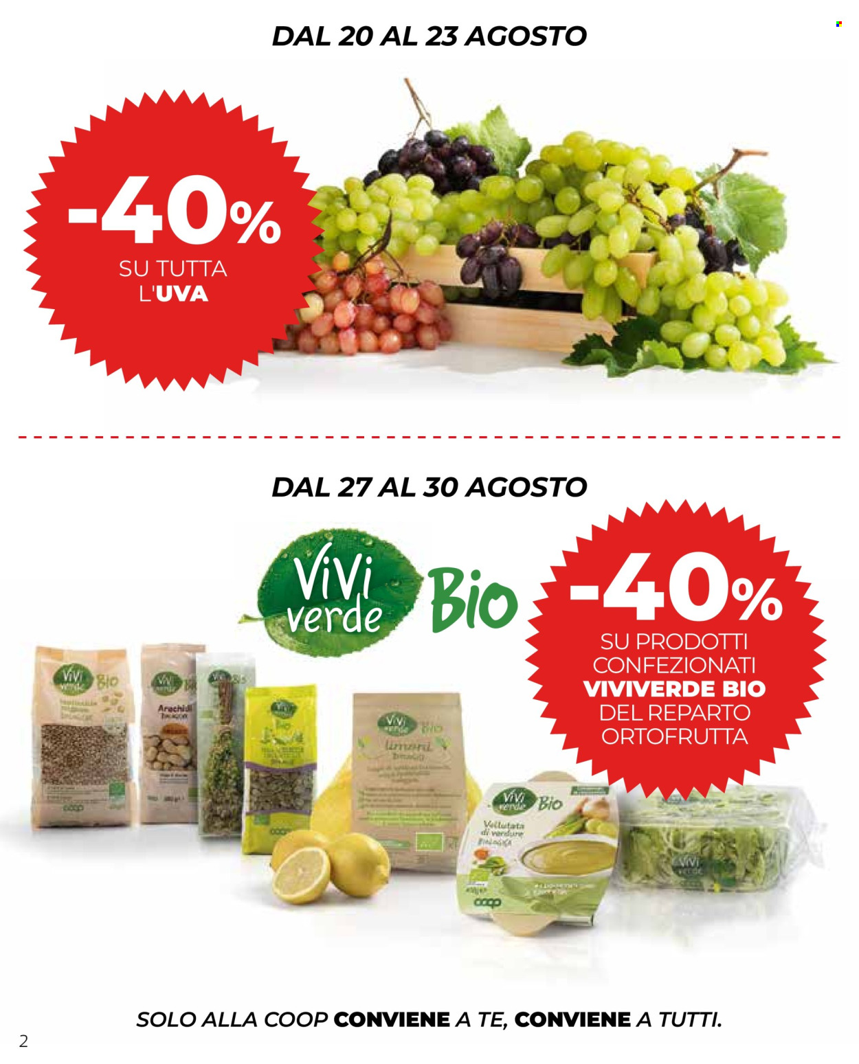 Volantino Coop - 20/8/2026 - 2/9/2026. Pagina 2