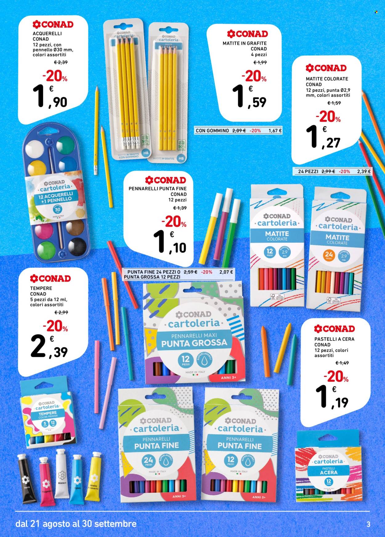 Volantino Conad Superstore - 20/8/2026 - 30/9/2026. Pagina 3