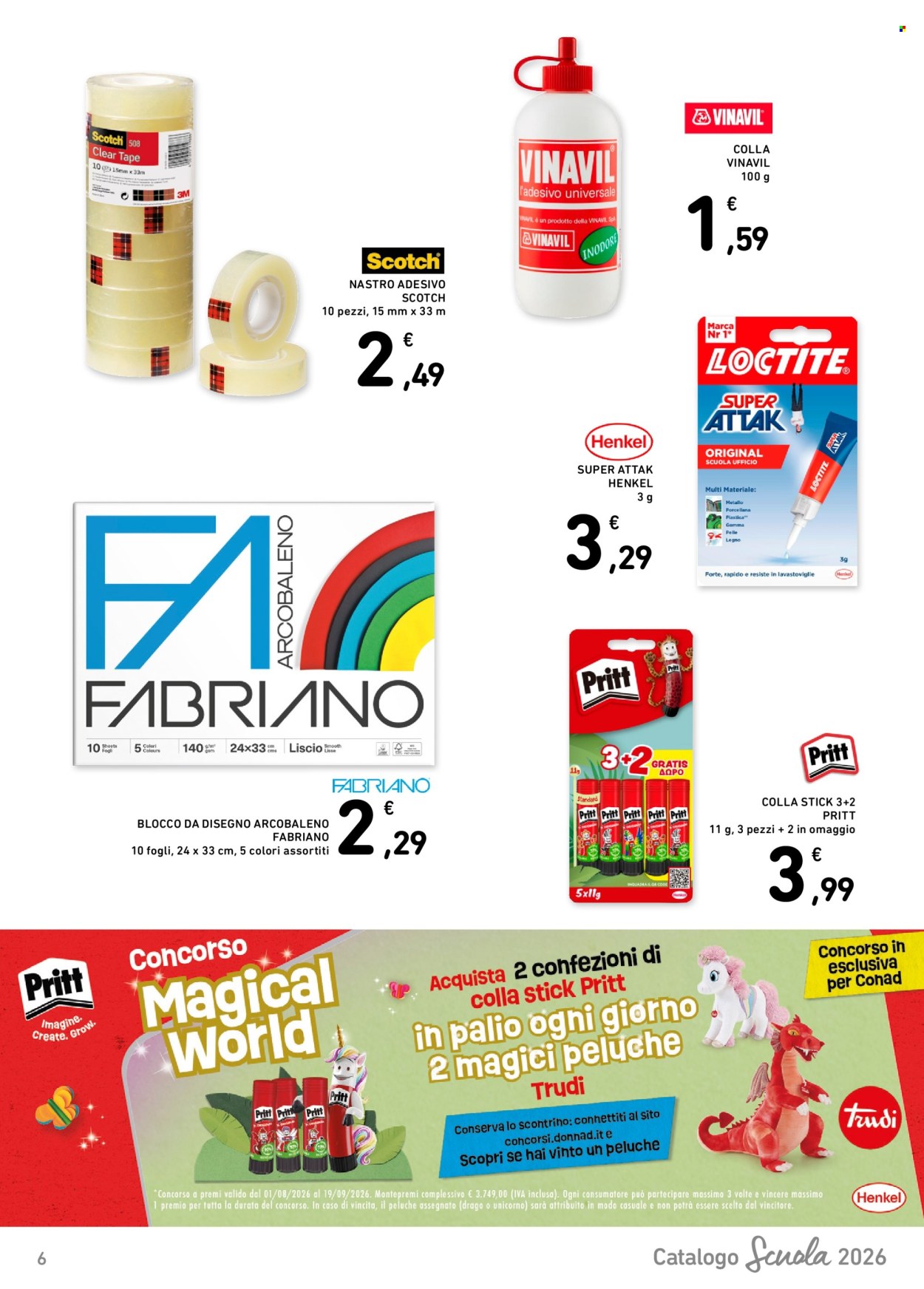 Leták Conad Superstore - 20.8.2026 - 30.9.2026. Strana 6
