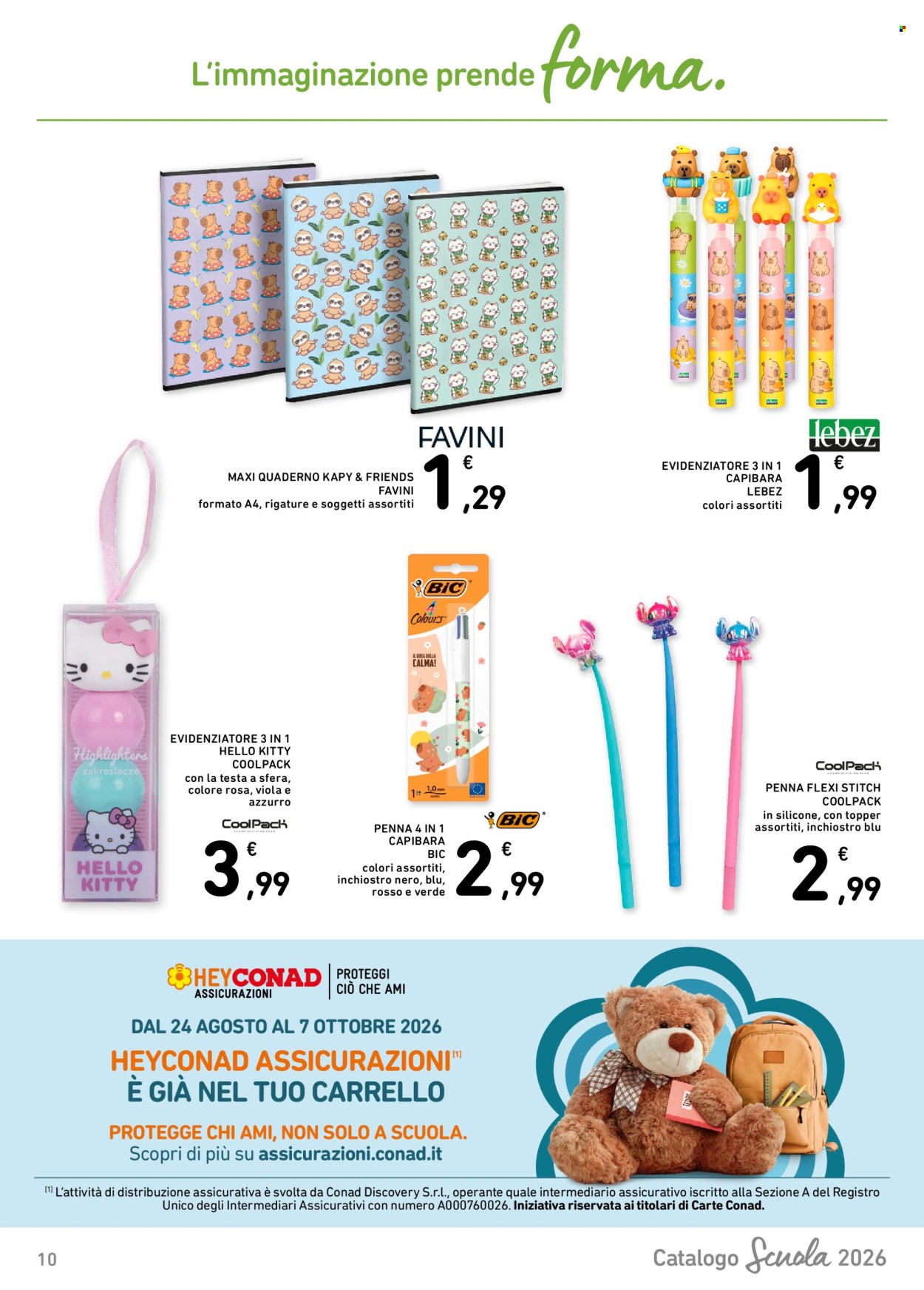 Leták Conad Superstore - 20.8.2026 - 30.9.2026. Strana 10