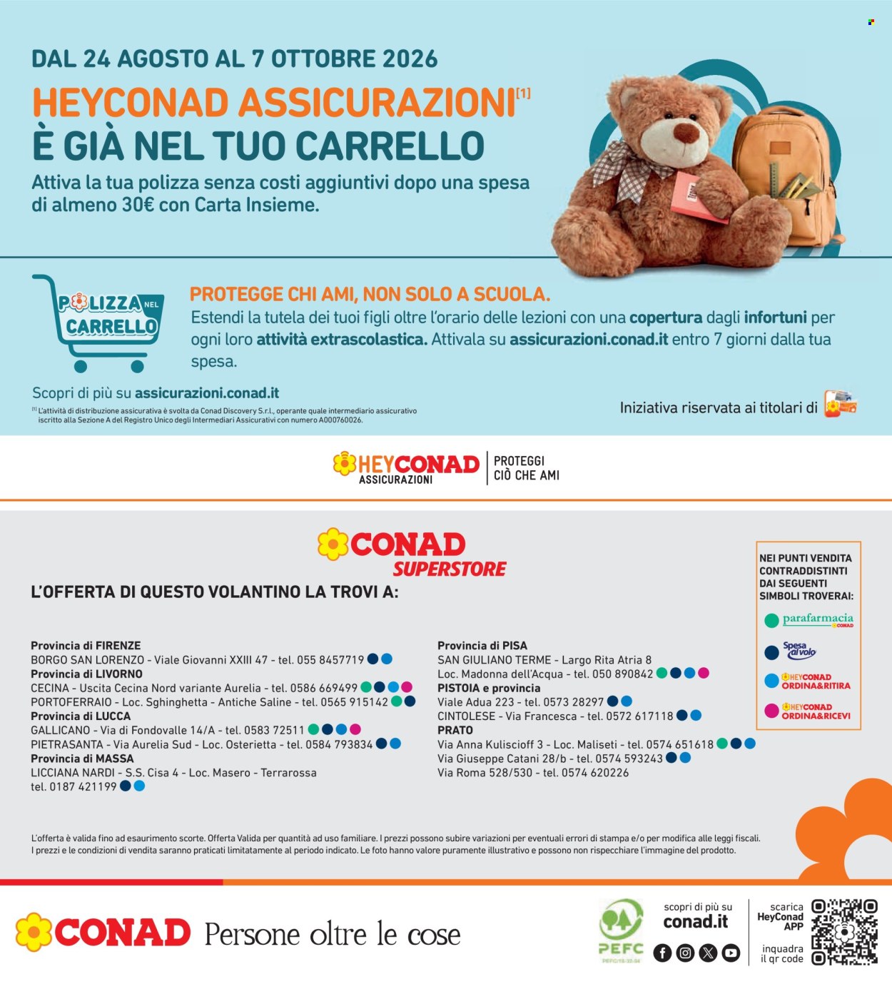 Leták Conad - 27.8.2026 - 9.9.2026. Strana 32