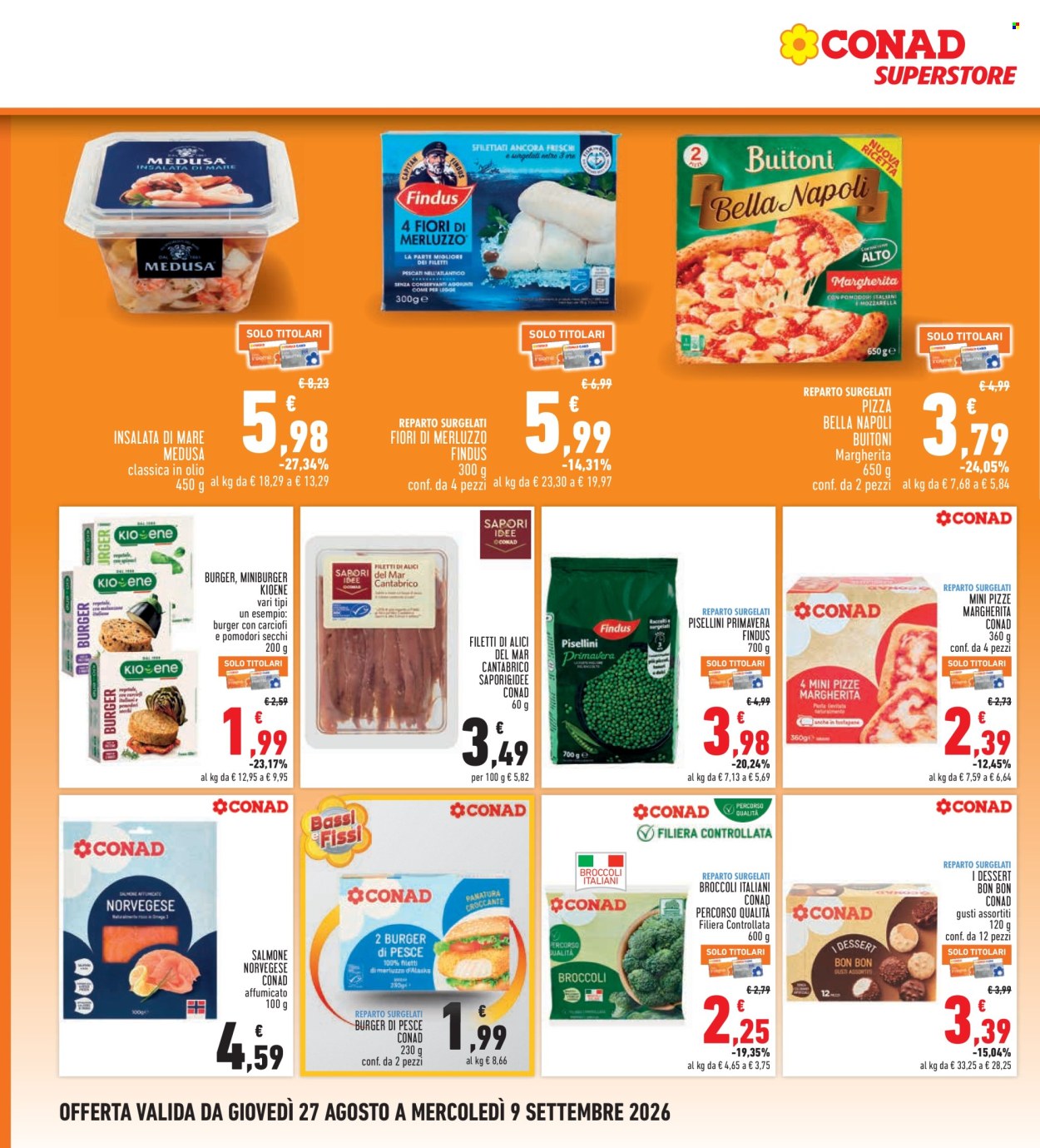 Volantino Conad Superstore - 27/8/2026 - 9/9/2026. Pagina 16