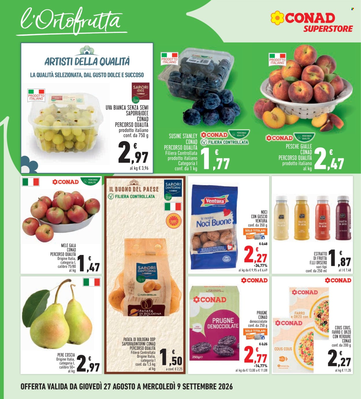 Volantino Conad Superstore - 27/8/2026 - 9/9/2026. Pagina 10