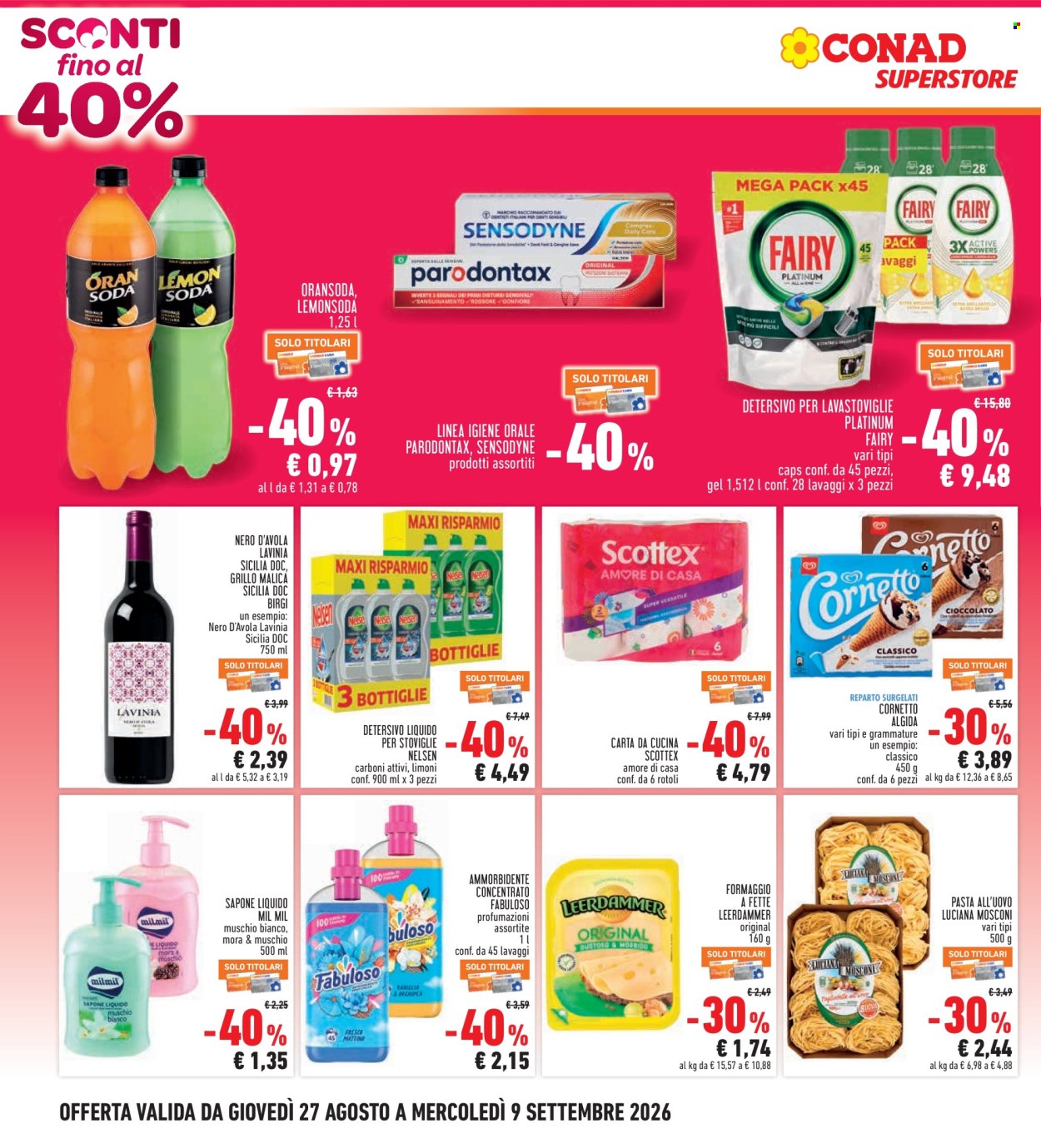 Volantino Conad - 27/8/2026 - 9/9/2026. Pagina 4