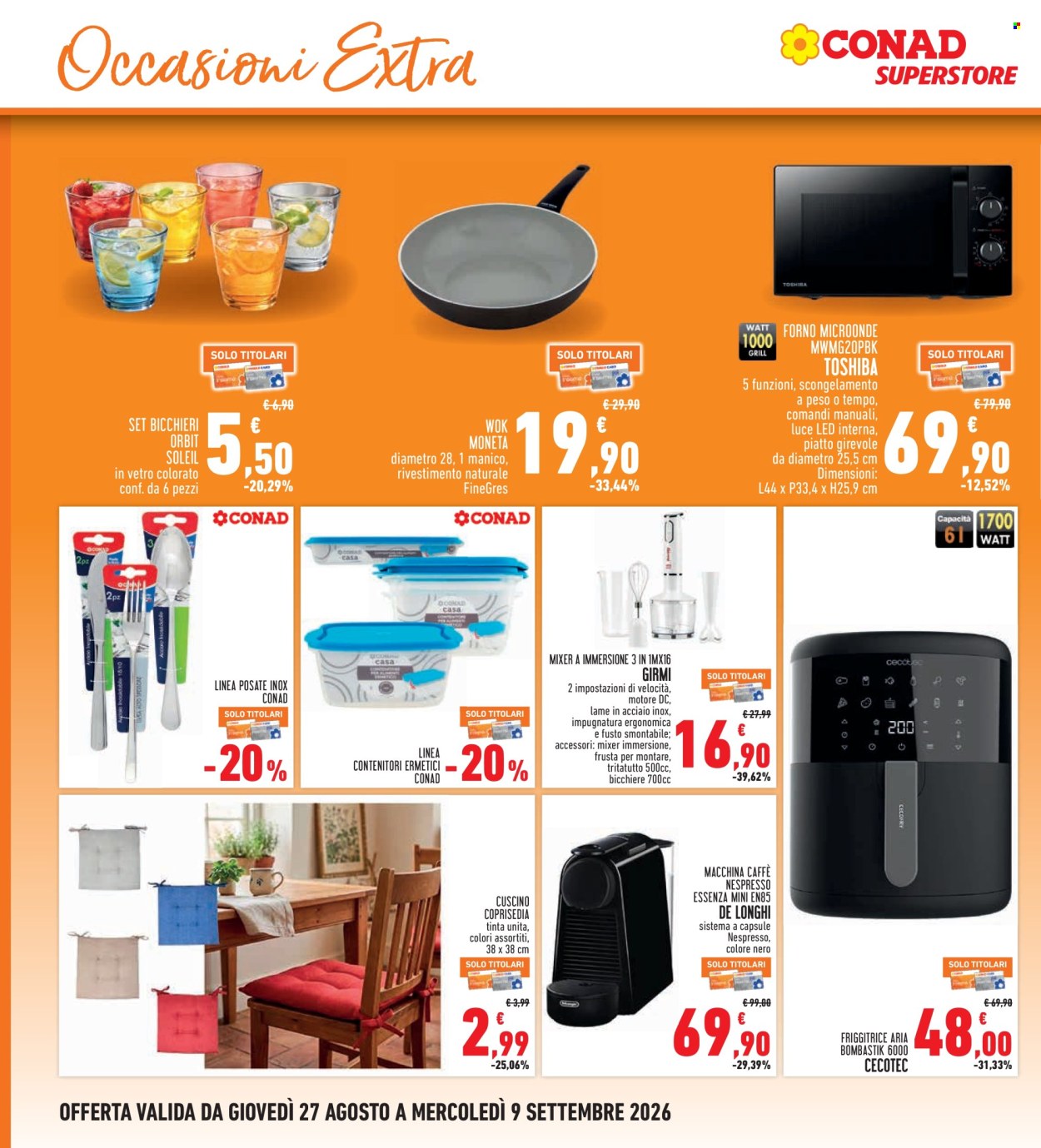 Volantino Conad Superstore - 27/8/2026 - 9/9/2026. Pagina 28