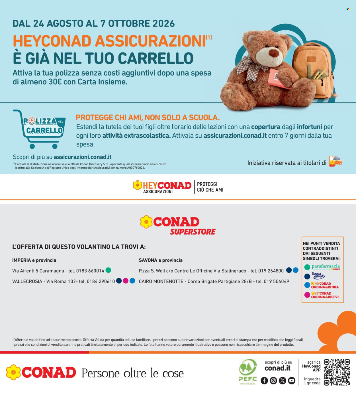 Volantino Conad Superstore - 27/8/2026 - 9/9/2026. Pagina 32